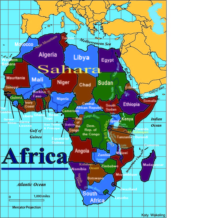 Africa Geography Projects